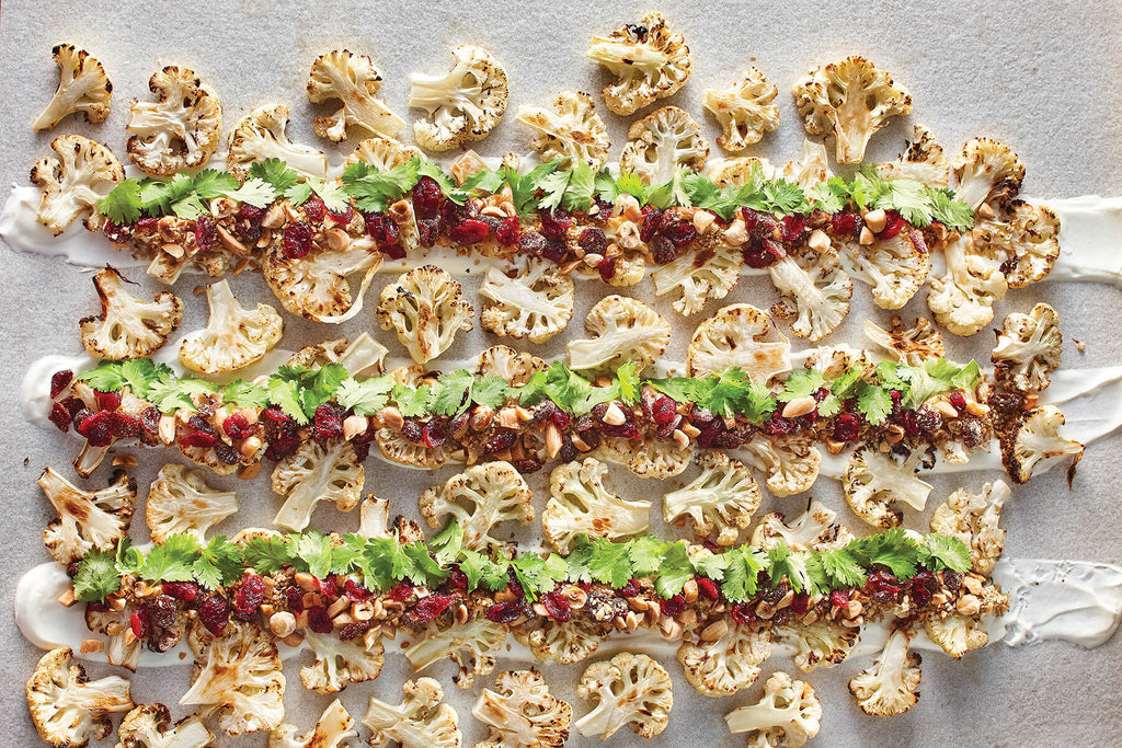 Maple-Nut Roasted Cauliflower – Bretelles