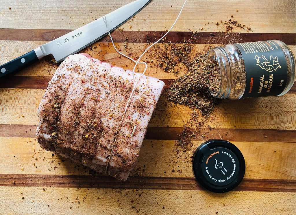 Pork tenderloin with Magical Rub-Bretelles Maple recipes