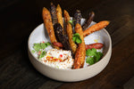 Roasted carrots with Magical Rub
